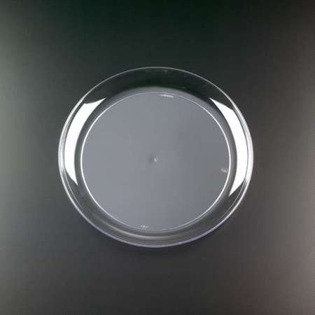 CLEAR WARE Clear Ware 9" Dinner Plate Clear, PK250 EMI-YCW9C